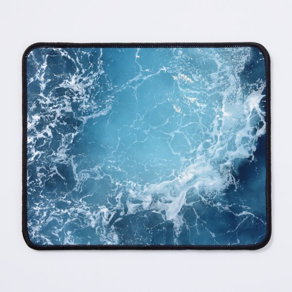 Item preview, "Oceanic Elegance: The Blue Modern Design Clock for a Stylish Home" designed and sold by Count Timer.