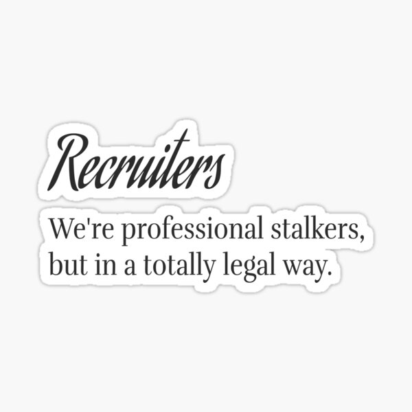 Item preview, Recruiter designed and sold by joabaj.