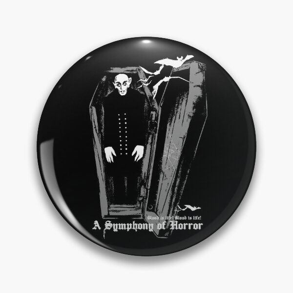 Artikelvorschau, Nosferatu, Symphonie des Grauens, Monster klassischer Horrorfilme, Blut ist Leben, Vampirpulp, Gothic-Ästhetik, gruselig süß, Halloween-Shirt entworfen und verkauft von SSINAMOON.