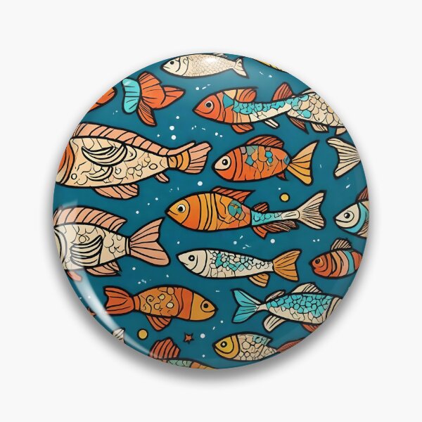 Item preview, school of fish designed and sold by TebyArt.