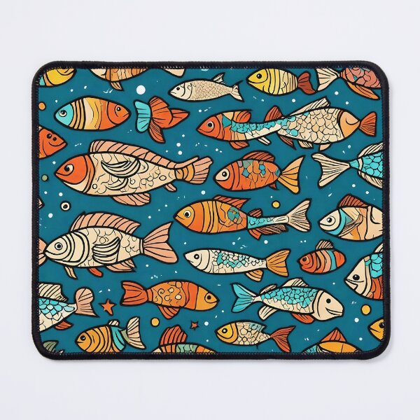 Item preview, school of fish designed and sold by TebyArt.