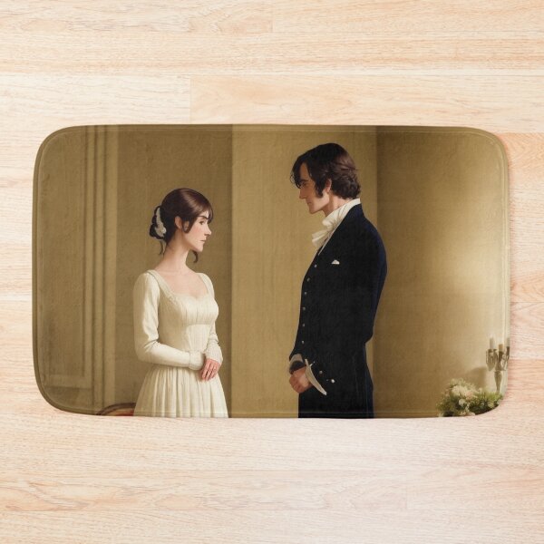 Item preview, Mr Darcy And Elizabeth Bennett The First Proposal Pride And Prejudice Inspired Art designed and sold by CDC40.