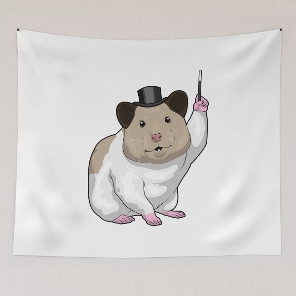Item preview, Hamster Magician Magic wand designed and sold by Snabdesign84.