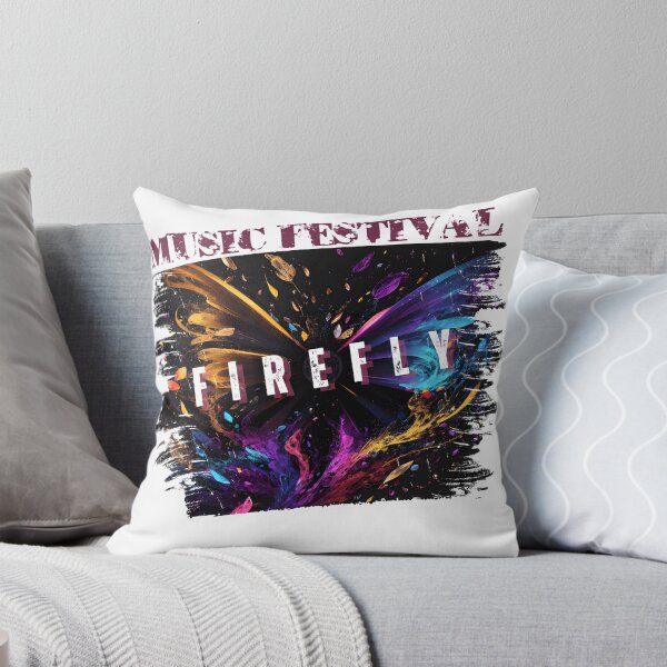 Item preview, Firefly music festival | brush stokes designed and sold by GediaPrints.