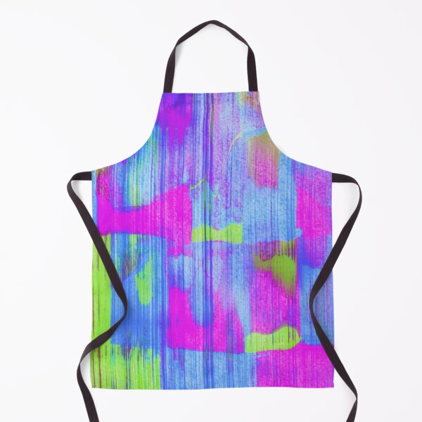 Artikelvorschau, Futuristisches Vaporwave-Abstraktgemälde mit leuchtendem Blau, Magenta und Grün entworfen und verkauft von Daydreamer Alley.