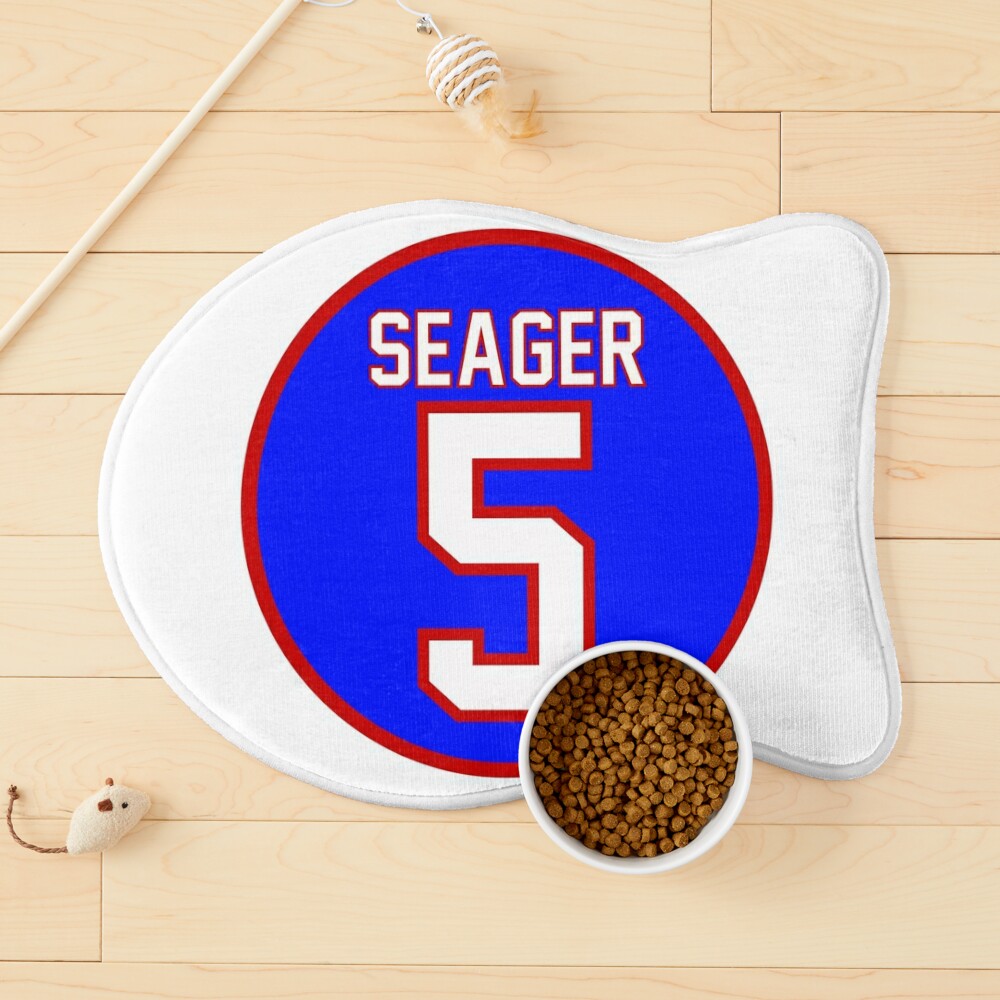 corey seager jersey number Sticker for Sale by madisonsummey