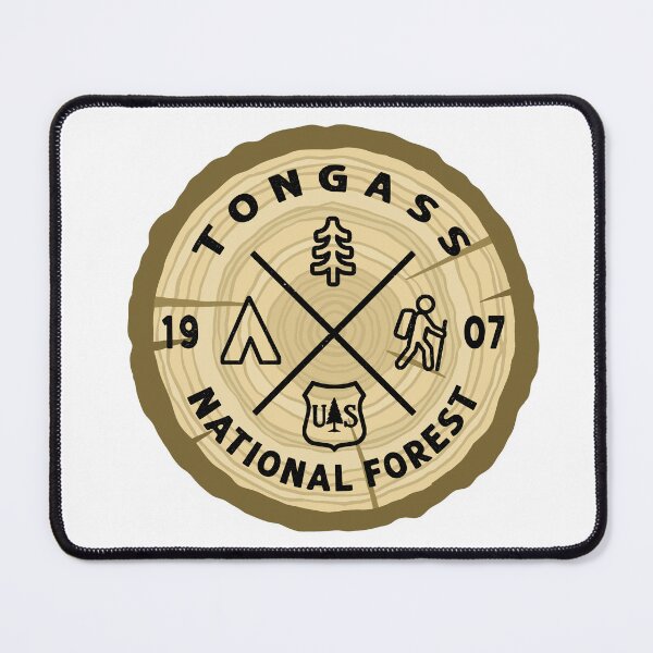 Item preview, Tongass National Forest Log Slice designed and sold by VanyaKar.