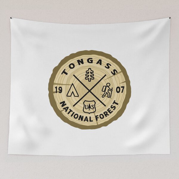 Item preview, Tongass National Forest Log Slice designed and sold by VanyaKar.