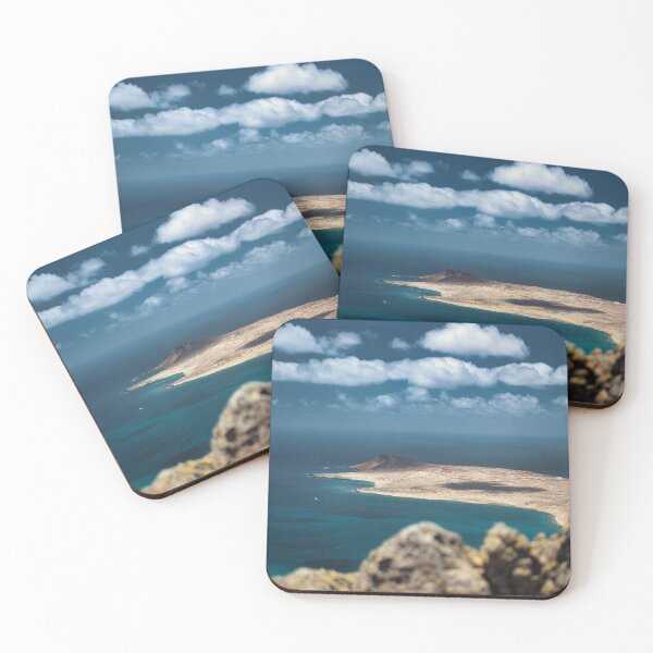 Item preview, La Graciosa Island Views from Lanzarote Mirador del Rio Canary Islands Spain designed and sold by SmileMoreAgain.