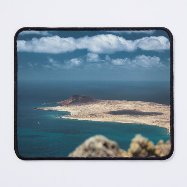 Item preview, La Graciosa Island Views from Lanzarote Mirador del Rio Canary Islands Spain designed and sold by SmileMoreAgain.