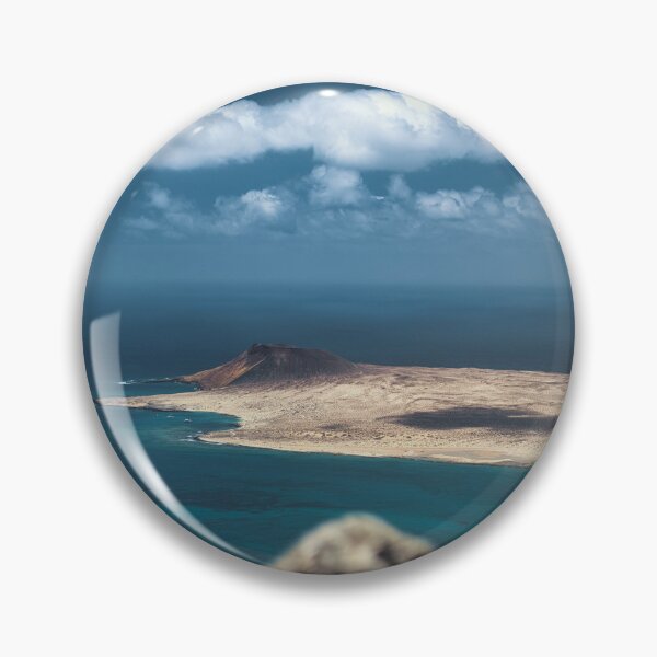 Item preview, La Graciosa Island Views from Lanzarote Mirador del Rio Canary Islands Spain designed and sold by SmileMoreAgain.
