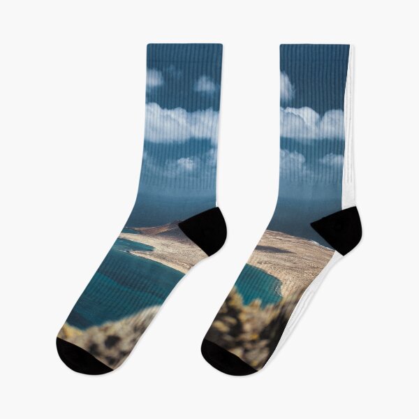 Item preview, La Graciosa Island Views from Lanzarote Mirador del Rio Canary Islands Spain designed and sold by SmileMoreAgain.
