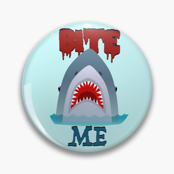 Item preview, Shark - Bite Me designed and sold by aribluestein.