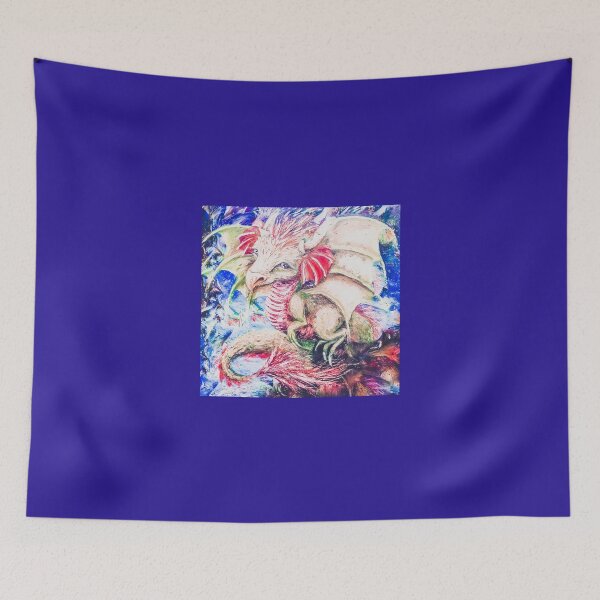 Item preview, Small Dragon, edited oil painting by Marina Daniluka,  designed and sold by MariDaniArt.