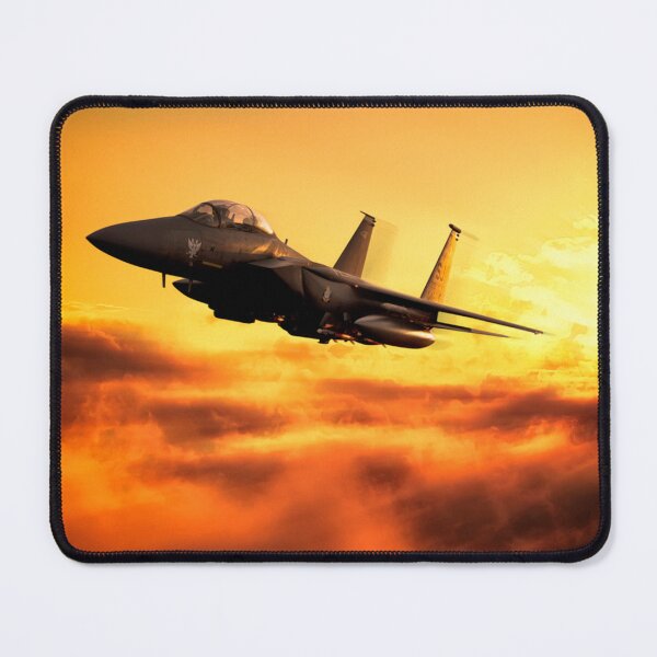 Item preview, USAF F-15E Strike Eagle flying at sunset designed and sold by Rodissimus1984.