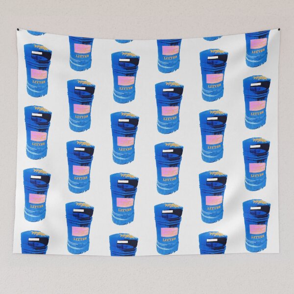 Item preview, Contenedores azules de Cold Porridge designed and sold by MaleyLikeMaybe.