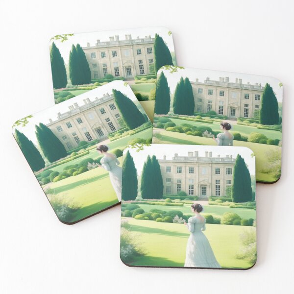 Item preview, Elizabeth Bennet Visit To Pemberley Pride And Prejudice Inspired Art designed and sold by CDC40.