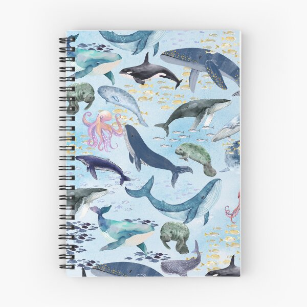 Item preview, Humpback Whales and Ocean Life designed and sold by BlueDoorStudio.