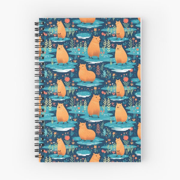 Item preview, Capybaras at the river designed and sold by pamelawille.