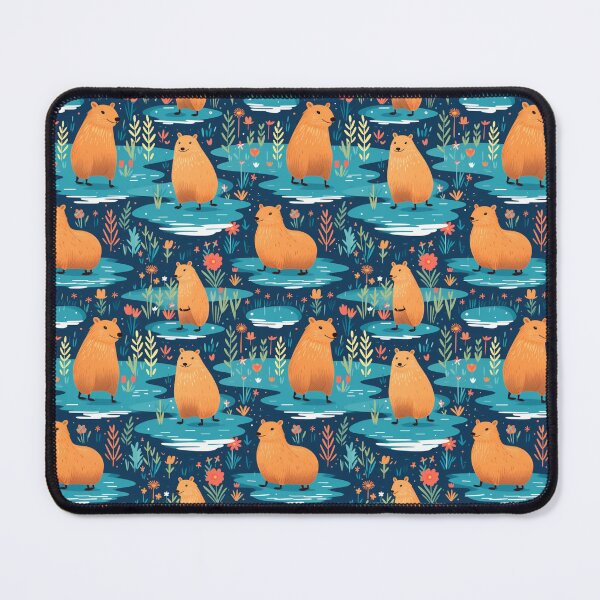 Item preview, Capybaras at the river designed and sold by pamelawille.
