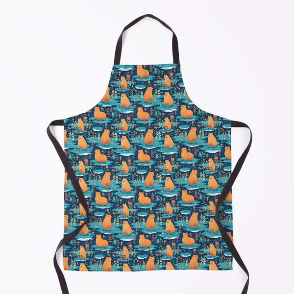 Item preview, Capybaras at the river designed and sold by pamelawille.
