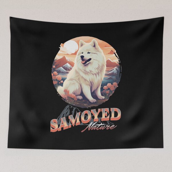 Item preview, Samoyed Nature Retro designed and sold by Vindbult.