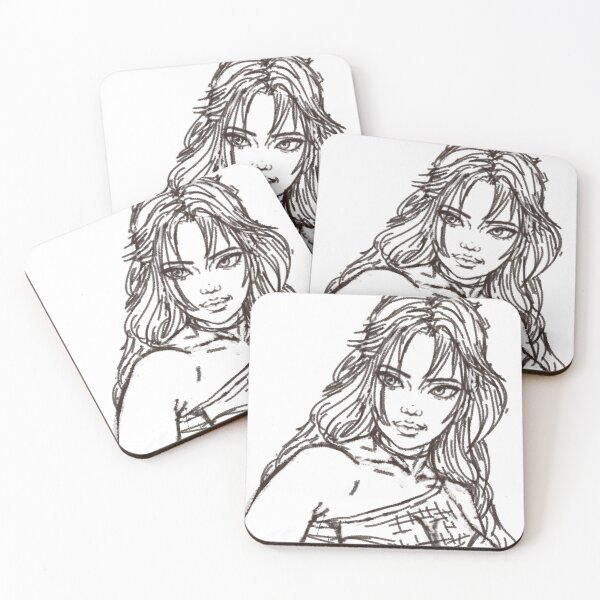 Item preview, Girl sketch 6 designed and sold by purityphoenix.
