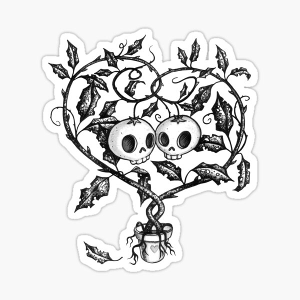 Poison - Love Tree Sticker