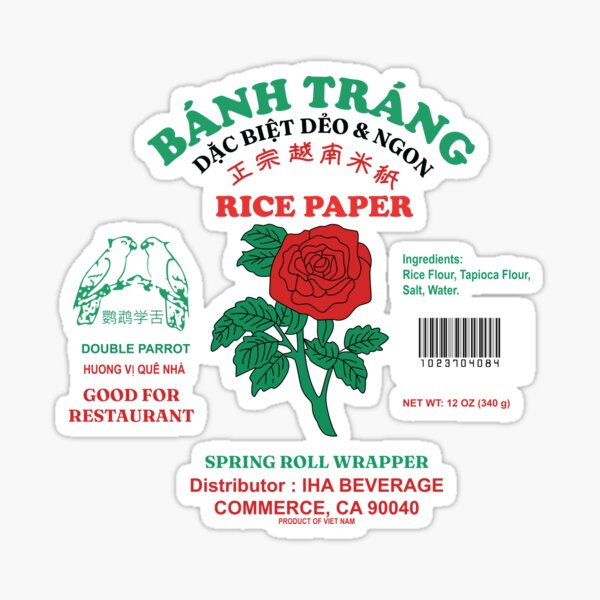 Item preview, Vietnamese Rice Paper designed and sold by The British Bunny Hop Shop.
