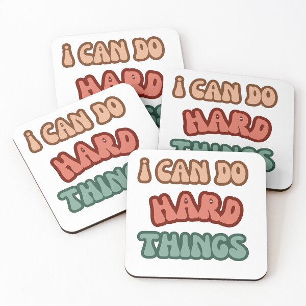 Item preview, I can do hard things designed and sold by fou-design.