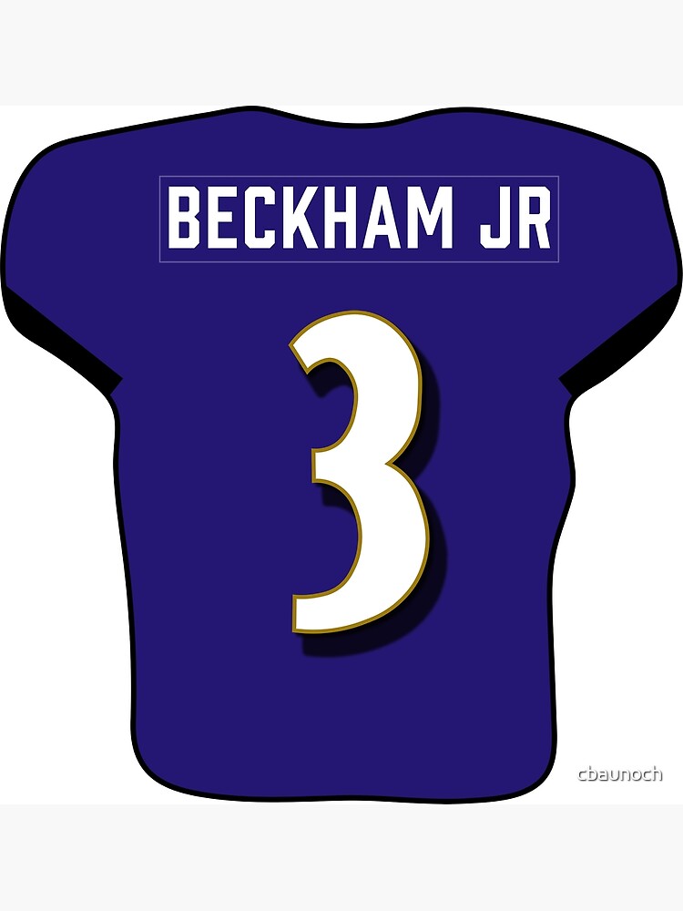 Odell beckham shop jr jersey card