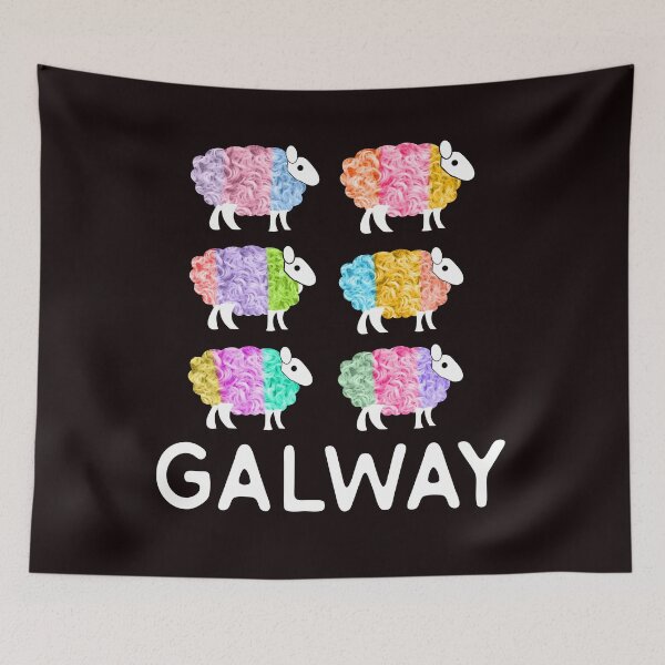 Item preview, Colorful Galway Sheep designed and sold by articlave.