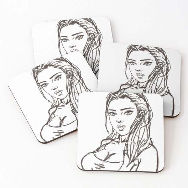 Item preview, Girl sketch 12 designed and sold by purityphoenix.