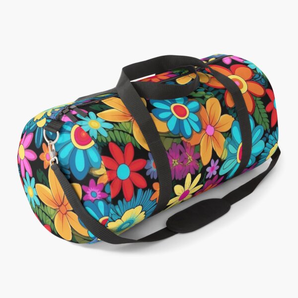 Item preview, Retro 70's Vibe Flowers Pattern designed and sold by PixelPop1.