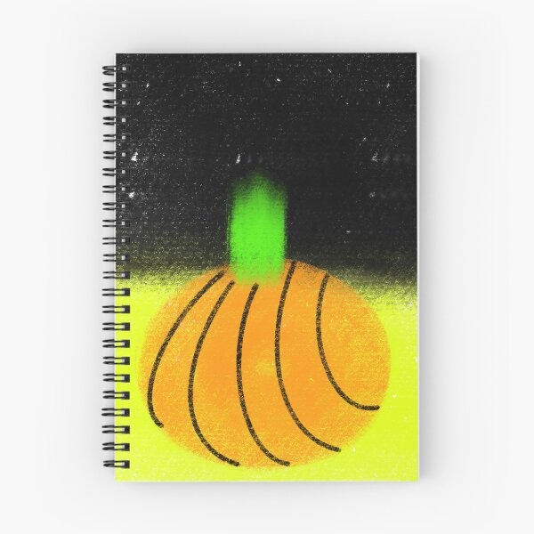 Item preview, A drawing of a pumpkin getting bigger at night. designed and sold by lukesubbby.