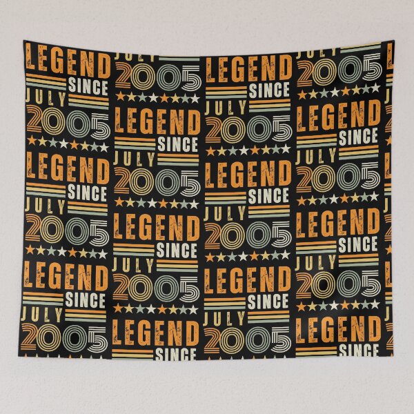 Item preview, Legend Since July 2005 18th Birthday 2023 Vintage designed and sold by MooraArts.
