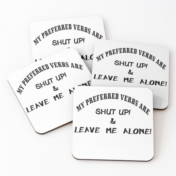 Item preview, My preferred verbs... designed and sold by forderama.
