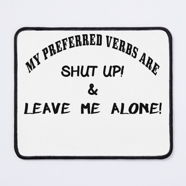 Item preview, My preferred verbs... designed and sold by forderama.