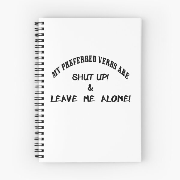 Item preview, My preferred verbs... designed and sold by forderama.