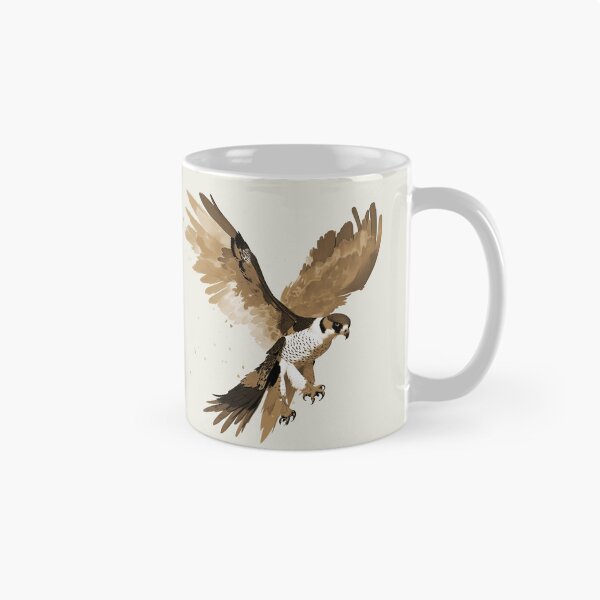 Item preview, Sepia Peregrine Falcon flying — Animals designed and sold by BacalhanzZz.