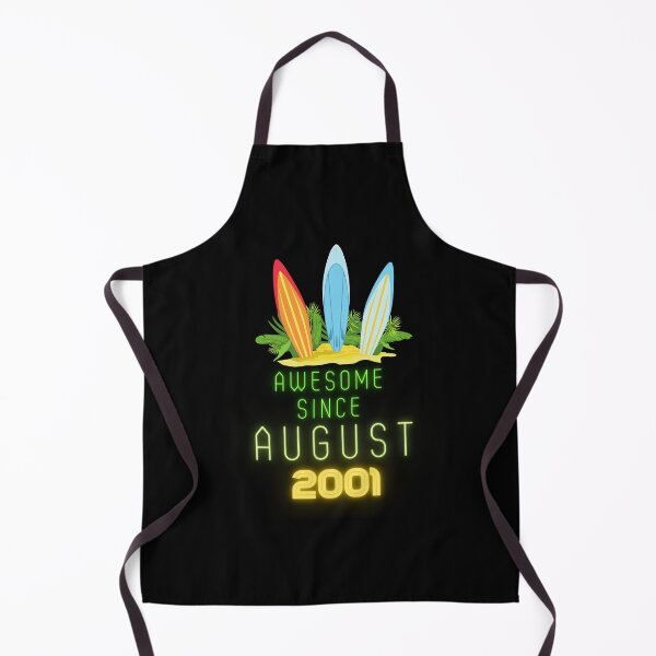 Item preview, Awesome Since August 2001 birthday gift with summer vibes designed and sold by Noussairox.
