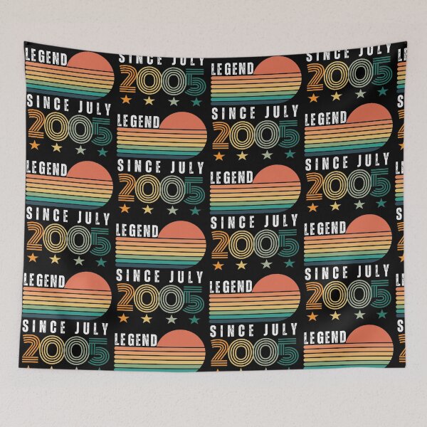 Item preview, Legend Since July 2005 18th Birthday 2023 Vintage designed and sold by MooraArts.