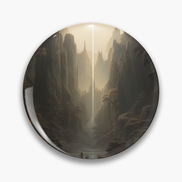 Artikelvorschau, Hidden Waterfall: A Misty Lifelike Landscape Masterpiece - 5 entworfen und verkauft von Moisky Art.