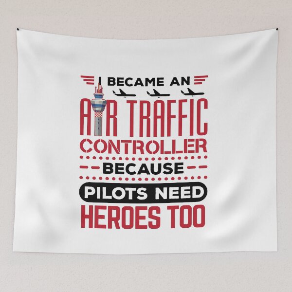 Item preview, I Became an Air Traffic Controller Because Pilots Need Heroes Too Funny ATC designed and sold by jaygo.
