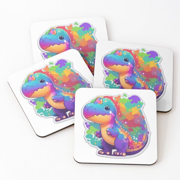 Item preview, Cute And Colorful Dinosaur designed and sold by 96mon.