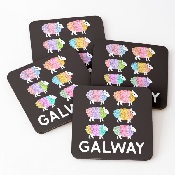 Item preview, Colorful Galway Sheep designed and sold by articlave.