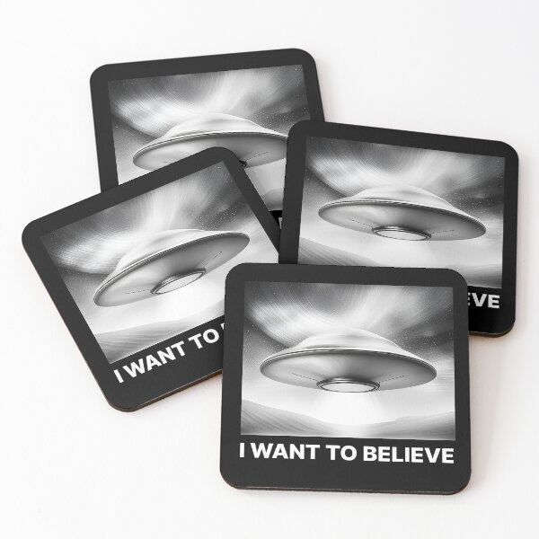 Item preview, I Want To Believe - UFO Poster designed and sold by ArtShare.
