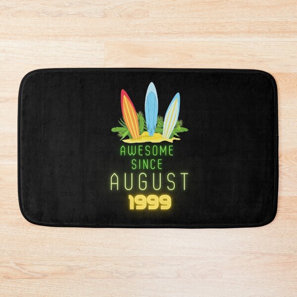 Item preview, Awesome Since August 1999 birthday gift with summer vibes designed and sold by Noussairox.