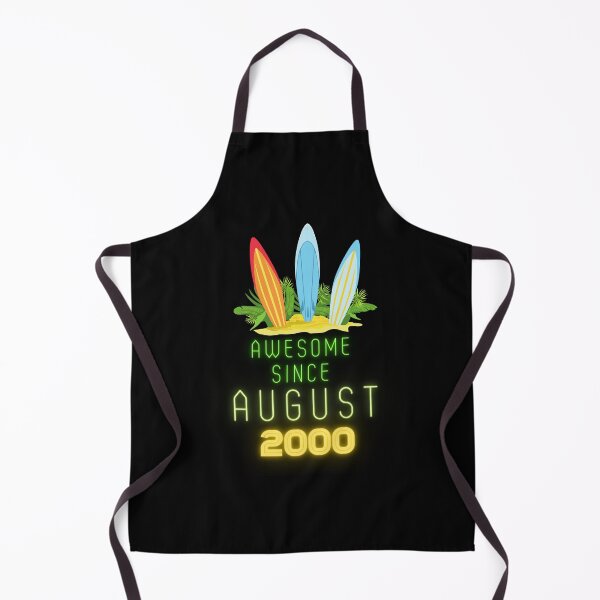 Item preview, Awesome Since August 2000 birthday gift with summer vibes designed and sold by Noussairox.
