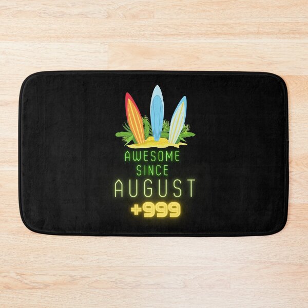 Item preview, Awesome Since August +999 birthday gift with summer vibes designed and sold by Noussairox.